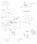Part Location Diagram of 699334 Briggs and Stratton Kit-handle/rope